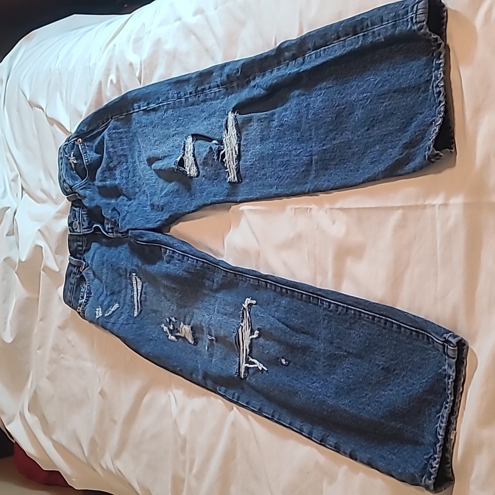 Levi 501 Button fly jeans size 25x30 - Picture 1 of 7